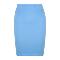 Kids Girls Plain Pencil Skirt Trendy Summer Clothing Sets Age 5-13 Years