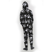 Kids Unisex Onesie Girls Boys Skull & Cross Bone Print Onesies All In One Jumpsuit PJ's New Age 5-13 Years - A2Z 4 Kids