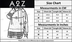 Ladies Hooded Shacket Check Print Colour Block Zip Up Shirt Jacket Oversize Coat