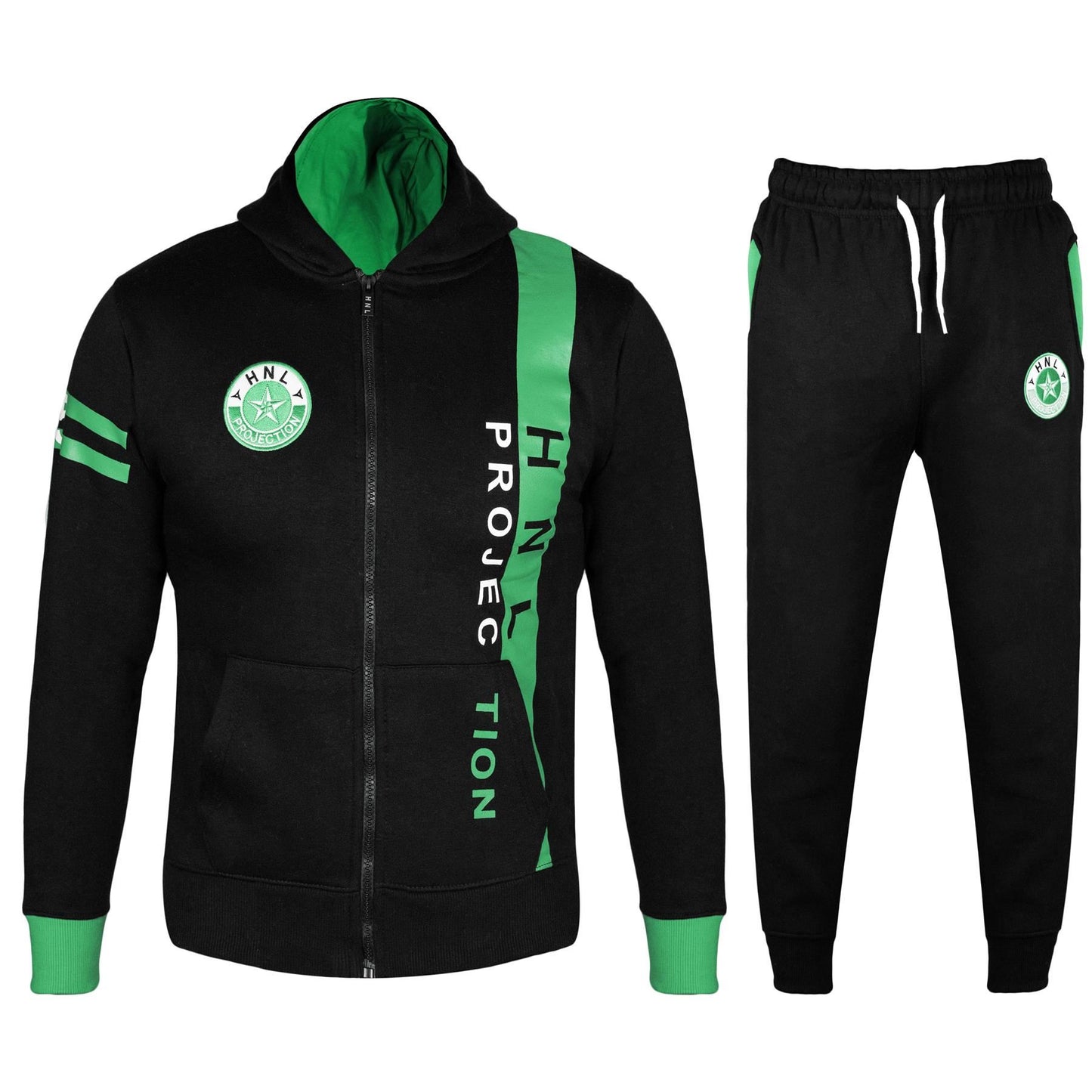 A2Z 4 Kids Boys Girls Boys Tracksuit HNL Projection Hooded Top Jogging Tracksuit