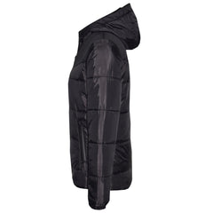 Kids Jacket Girls Boys Padded Black Puffer Hooded Zipped Coat Warm Thick Coats