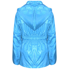 Kids Raincoat Jackets Waterproof Hooded Raincoat Children Age 5-13 Years