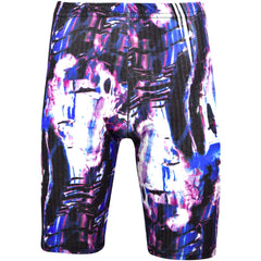 Kids Girls Shorts Tie Dye Printed Summer Fashion Stretchy Knee Length Half Pants