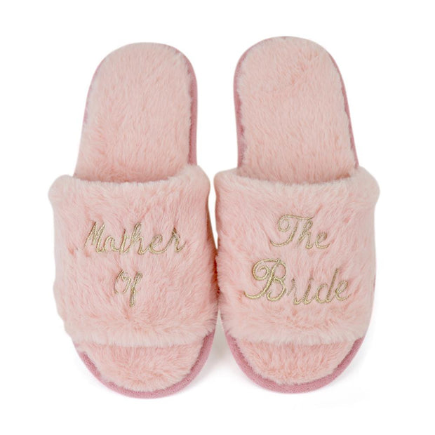 Women Fluffy Faux Fur Slipper Open Toe Warm Furry Cozy Slippers for Girls Shoes