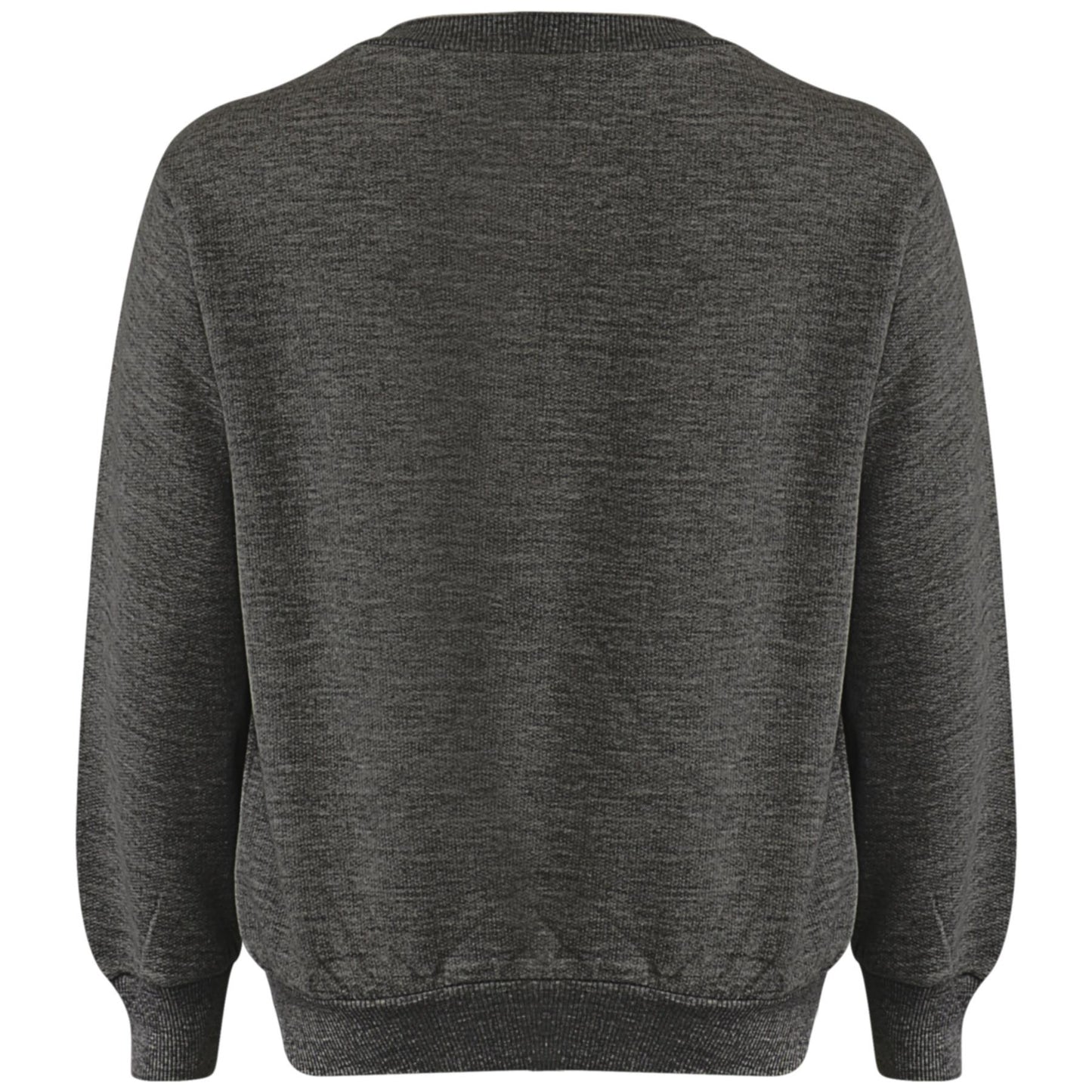 Kids Girls Boys Sweatshirt  Plain Crew Round Neck Uniform  Age 2-13 Years
