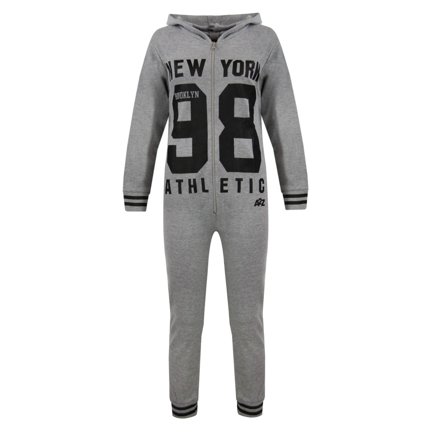 A2Z Onesie One Piece Kids Girls Boys New York 98 Print Pyjamas Costume Gifts