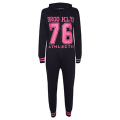 A2Z Onesie One Piece Kids Girls Boys Brooklyn Print Pyjamas Costume Gifts