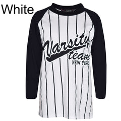 Boys Top Kids Designer's Varsity Team New York Print T Shirt Tops Age 7-13 Years