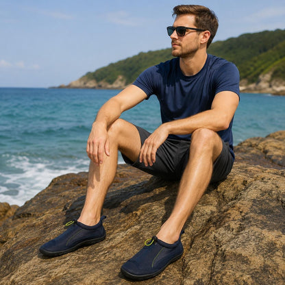A2Z Mens Aqua Swim Shoes Neoprene Water Beach Pool Footwear UK 7 to 11