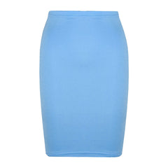 Kids Girls Plain Pencil Skirt Trendy Summer Clothing Sets Age 5-13 Years