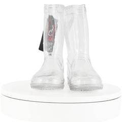 Kids Boys Girls Clear PVC Rain Boot Wellington Boots Waterproof Wellies Gumboot