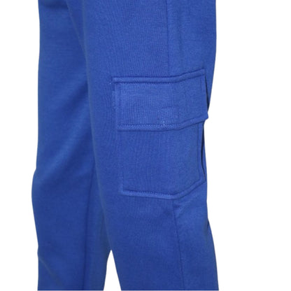 Boys Active Cargo Trousers Pants with Elastic Waist Ideal For Outdoor Activities