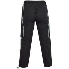 Kids Girls Cargo Trousers Elasticated Waist Drawstring Joggers Activewear Pant