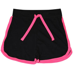 Kids Girls Shorts Contrast Athletic Gym Wear Dance Sports Summer Hot Short Pants