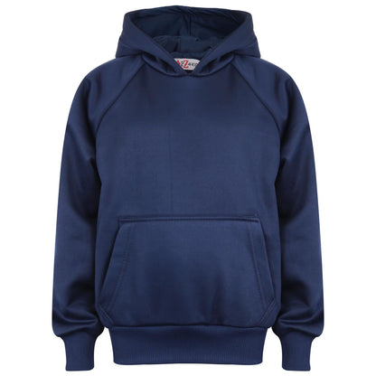 Kids Girls Boys Plain Tracksuit Hooded Sweat Hoodie Bottom Jog Suit Joggers 5-13