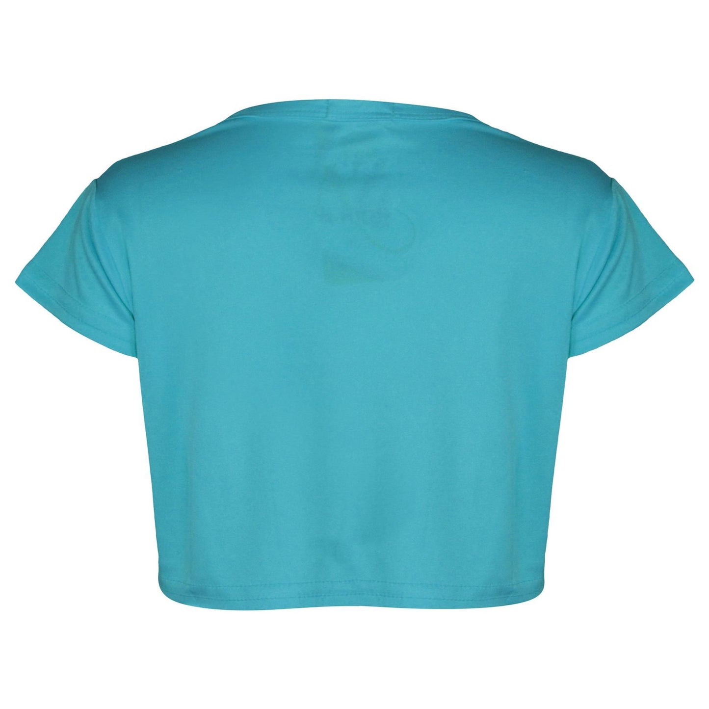 A2Z 4 Kids Girls Short Sleeves Crop Top Star Soft Feel Breathable Crop Top