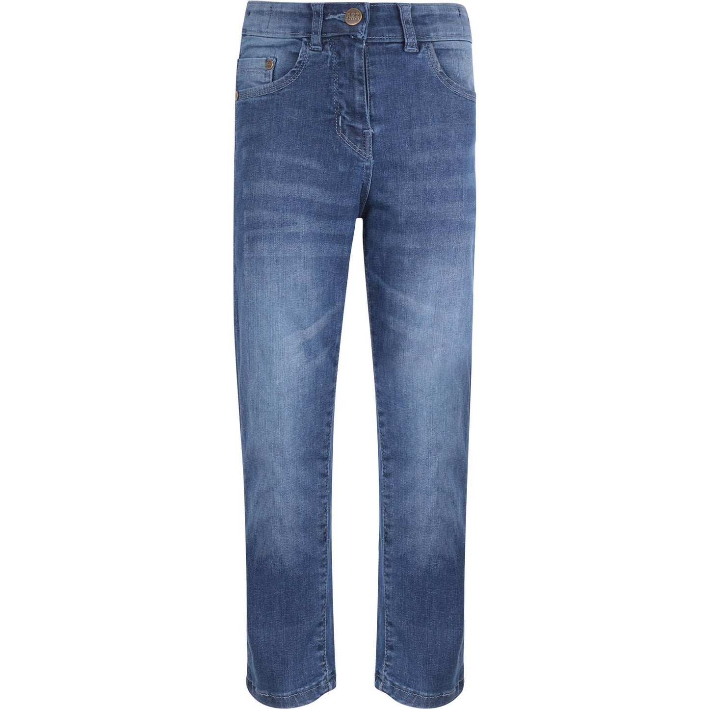 Kids Girls Relaxed Straight Fit Boot Cut Jeans For Teens Stretchy Jeans