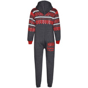 A2Z 4 Kids® Kids Fleece Onesie Girls Boys Aztec Snowflake Print All In One Jumsuit Playsuit Nightwear New Age 7 8 9 10 11 12 13 Years