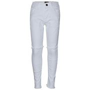 Kids Girls Stretchy Ripped Jeans Denim Skinny Fashion Frayed Pant Jegging 3-13 Y