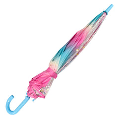 A2Z 4 Kids Stick Umbrella Rainbow Walking Umbrellas Wind Water Proof 95cm Brolly