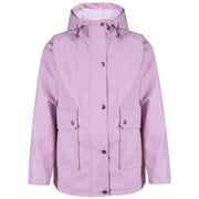 A2Z 4 Kids PU Raincoat Jackets Lilac Windbreaker Waterproof Parka Shower Resistant Hooded Raincoat Girls Boys Age 5-6, 7-8, 9-10, 11-12 & 13 Years - A2Z 4 Kids