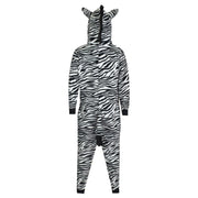 A2Z 4 Kids Unisex 2 Tone Zebra A2Z Onesie One Piece Zebra Cosplay Jumpsuit
