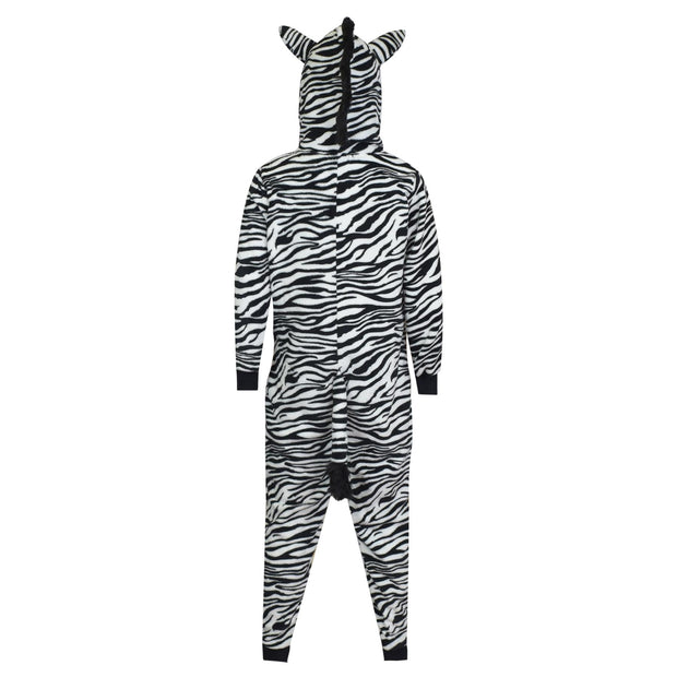 A2Z 4 Kids Unisex 2 Tone Zebra A2Z Onesie One Piece Zebra Cosplay Jumpsuit