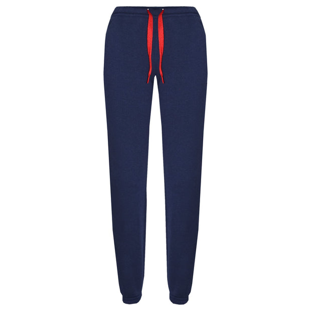 A2Z 4 Kids Girls Boys Plain Tracksuit Contrast Navy And Red Hoodie with Joggers Jogging Sweatpants Pants Sports Activewear Outfit Set For Childrens Age 5-13 Years