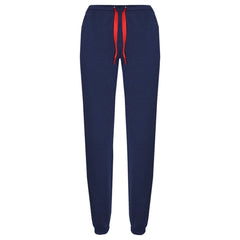 A2Z 4 Kids Girls Boys Plain Tracksuit Contrast Navy And Red Hoodie with Joggers Jogging Sweatpants Pants Sports Activewear Outfit Set For Childrens Age 5-13 Years