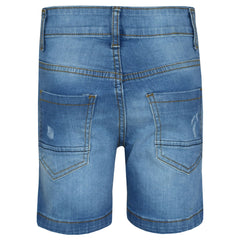 Kids Boys Distressed Denim Shorts Comfort Stretch Jeans Trouser Pants Age 5-13