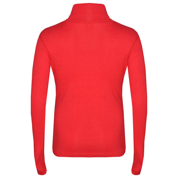Kids Girls Polo Neck T Shirt Thick Cotton Turtleneck Jumper Long Sleeve Top 2-109