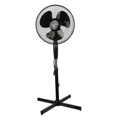 A2Z Pedestal Fan 16 Inch 3-Speed Oscillating Electric Standing Floor Fan