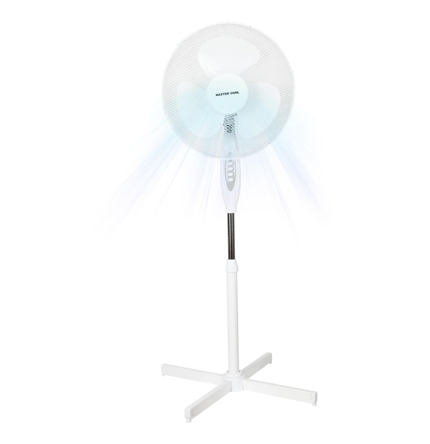 A2Z Pedestal Fan 16 Inch 3-Speed Setting Tilt Angled Oscillating Living Room Fan