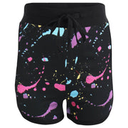 A2Z 4 Kids Pastel Splash Print 100% Cotton Gym Dance Sports Trendy Fashion Summer Hot Short Running Pants For Girls New Age 5-13 Years