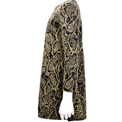 Kids Girls Swing Dress Long Sleeve Snake Flared Party Wear Summer Dresses 5-13