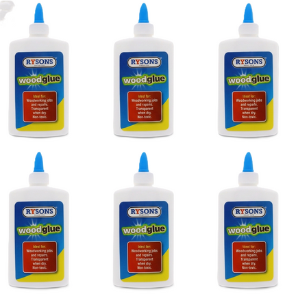 A2Z Wood Glue Strong Bond Adhesive DIY Woodworking Repair Clear Dry Multi Pack