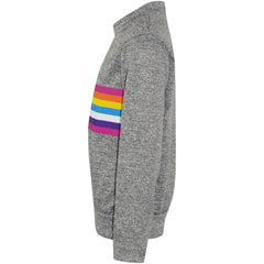 Kids Girls Lounge Suit Rainbow Striped Top Bottom Lounge Wear Tracksuit 7-13 Yr