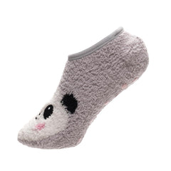 A2Z Ladies 2 Pack Animal Novelty Slipper Socks Non-Slip Winter Warm Cosy Socks