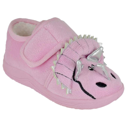 A2Z 4 Kids Toddler Easy Close Boots Slippers Anti Slip Soft Plush Novelty Shoes