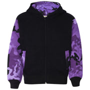 Boys Girls Jackets Kids Fleece Camouflage Hooded Hoodie Zipped Top Jacket 7-13 Y