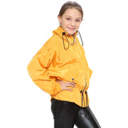 A2Z 4 Kids Windbreaker Shower Proof Windproof Mustard Jacket Stylish Lightweight Casual Coat Girls Cagoule Rain Mac Raincoats Age 5-13 Years - A2Z 4 Kids