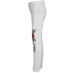 A2Z4 Kids Stretchy Jeans Embroidered Denim Comfortable Jeggings Pant 3-13 Years