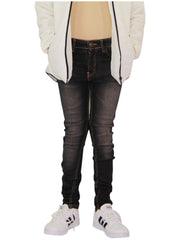 Girls Skinny Jeans Denim Pants Fit Trousers Jeans for Children Age 3-14 Years