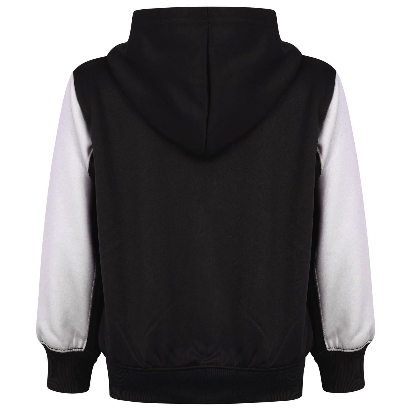 A2Z 4 Kids Girls Boys Unisex Tracksuit A2Z Embroidered Contrast Panelled Black Fleece Hooded Hoodie Top Bottom School PE Jogging Suit Joggers