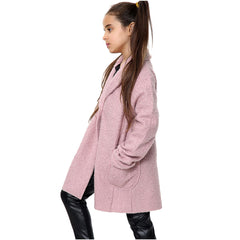 Kids Sherpa Coat Fleece Jacket Wool Girls Designer Teddy Jacket Age 5-13 yrs