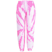 Kids Tie Dye Tracksuit Gym Cropped Hoodie Sweatpants Cord Set Girls Age 5-13