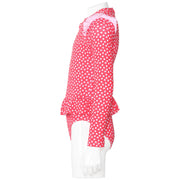 Kids Girls One Piece Swimsuit Ruffle Trim Long Sleeve Swimming Costume 2-14 Yrs
