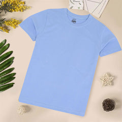 Kids Boys Girls Pack Of 3 T Shirts Plain Summer Fashion Soft Feel Tank Top Tees