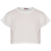 A2Z 4 Kids Girls Top Kids Plain Color Stylish Fahsion Trendy T Shirt Crop Top New Age 7-13 Years