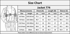 A2Z 4 Kids Girls PU Leather Jacket Zip Up Biker Trendy Belted Coats 5-13 Years